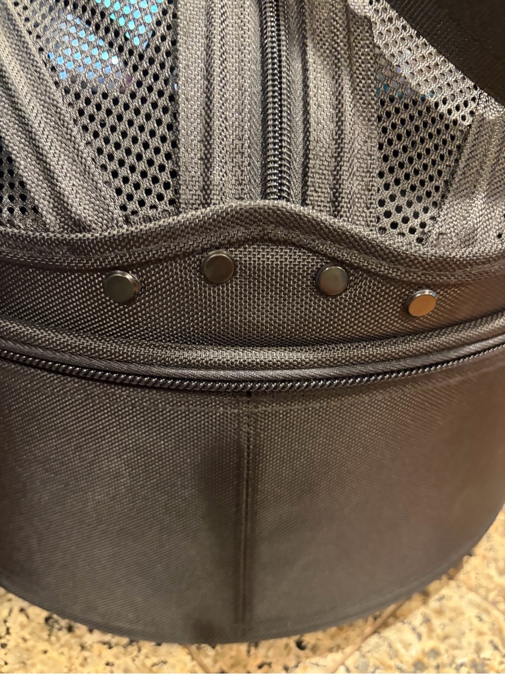 Sleepy Pod Pet Carrier Mobile Pet Bed Black with Shoulder Strap 17x14 - Picture 13 of 16